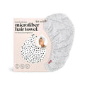 QUICK DRY HAIR TOWEL - MICRO DOT