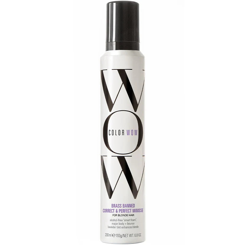 COLOR CONTROL PURPLE TONING + STYLING FOAM