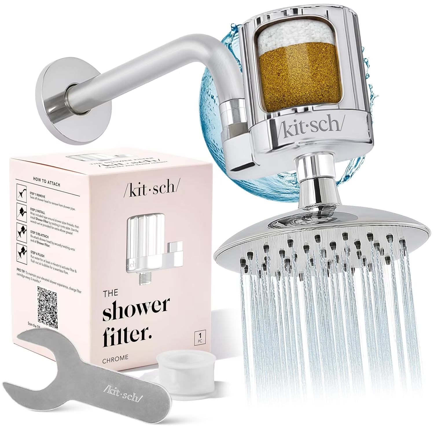 THE SHOWER FILTER - CHROME